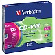 VERBATIM CD-RW 700MB 12X 5 ST