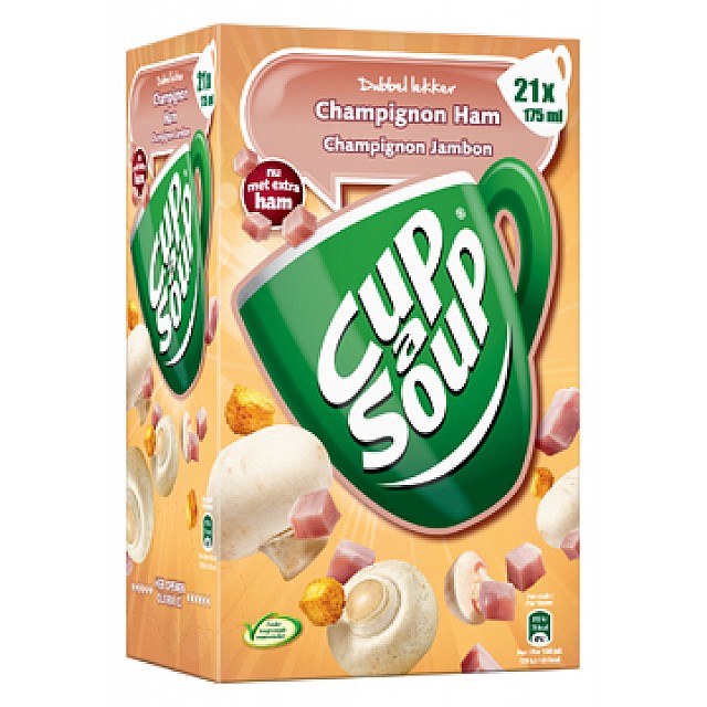 D21 CUP A SOUP CHAMP/HAM 175ML
