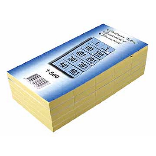 GARDEROBEBLOK 1-500 BLAUW