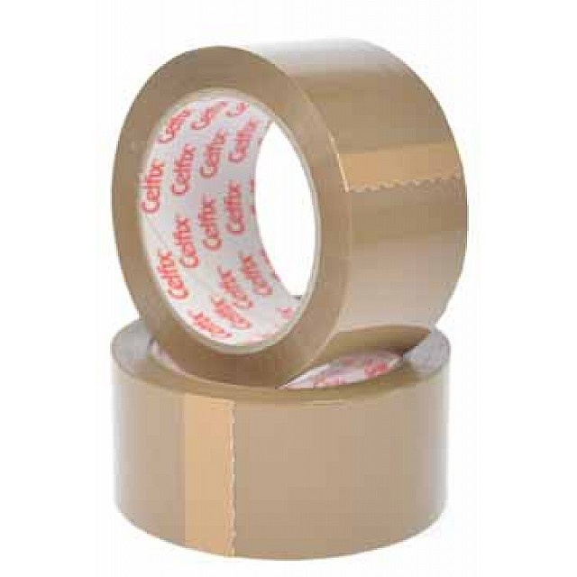 TAPE CELFIX BRUIN PVC 50X66M