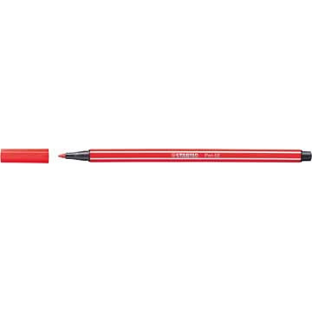 STABILO PEN 68 KARMIJN ROOD