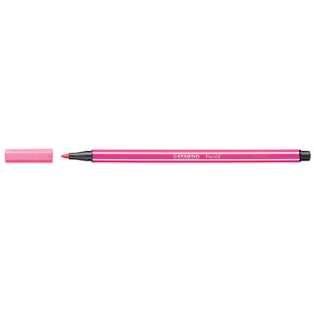 STABILO PEN 68 DONKERROZE