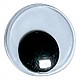 100 KNUTSELOOGJES ROND 12MM