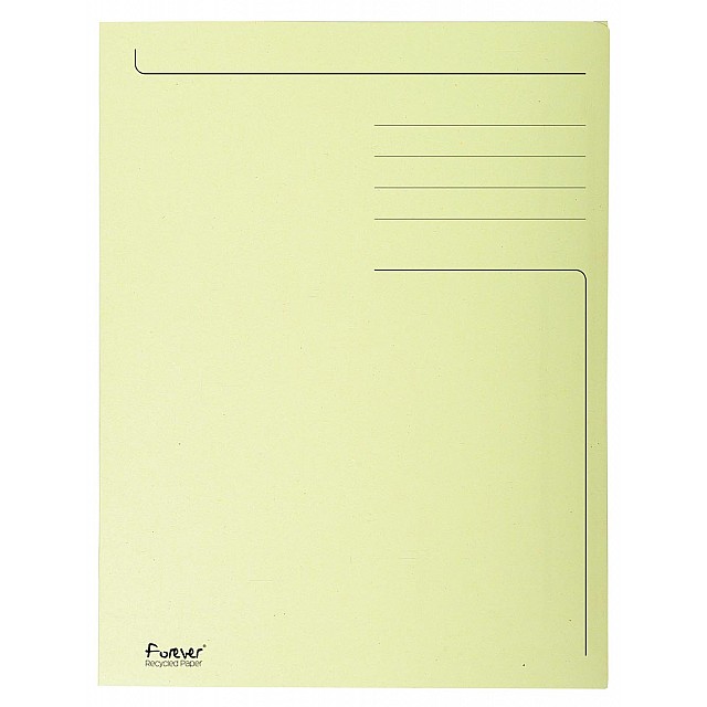 DOSSIERMP 3KLP FOLIO GEEL 50X