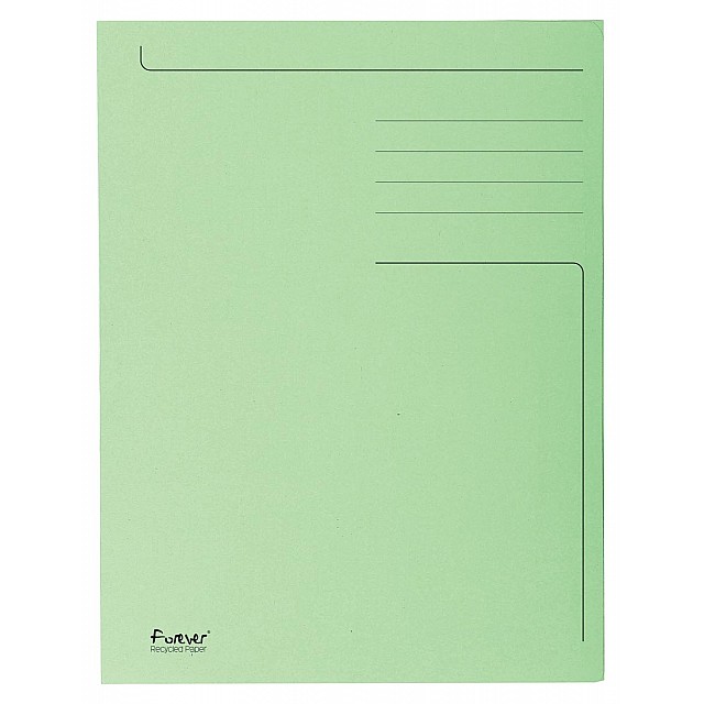 DOSSMP 3KLP FOLIO L GROEN 50X