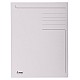 DOSSMP 3KLP FOLIO L GRIJS 50X