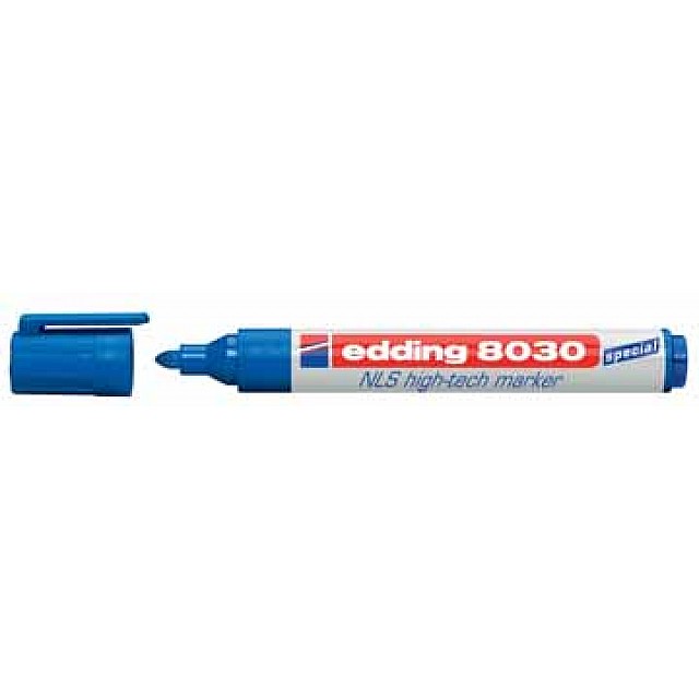 NLS MARKER 8030 BLAUW EDDING