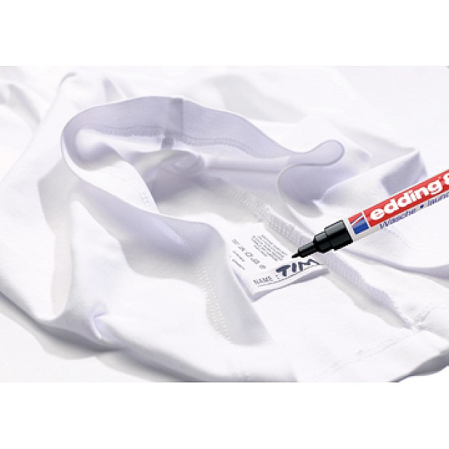 BL. WASGOEDMARKER ZWART EDDING