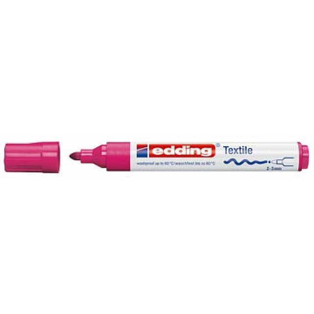 TEXTIELMARKER 4500 KARMIJNROOD