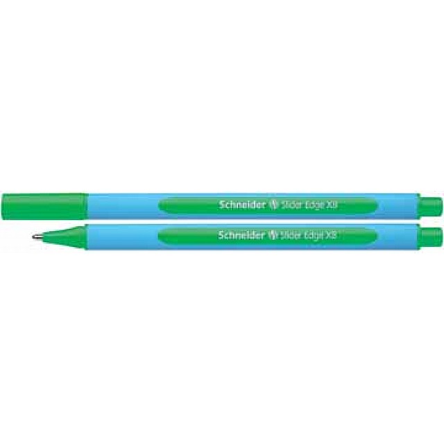 SCHNEIDER balpen SLIDER EDGE XB GROEN