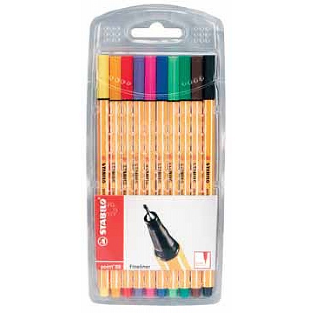 STABILO POINT88/10ST          BL