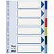 ESSELTE TABBLAD PP KLEUR 6 TABS