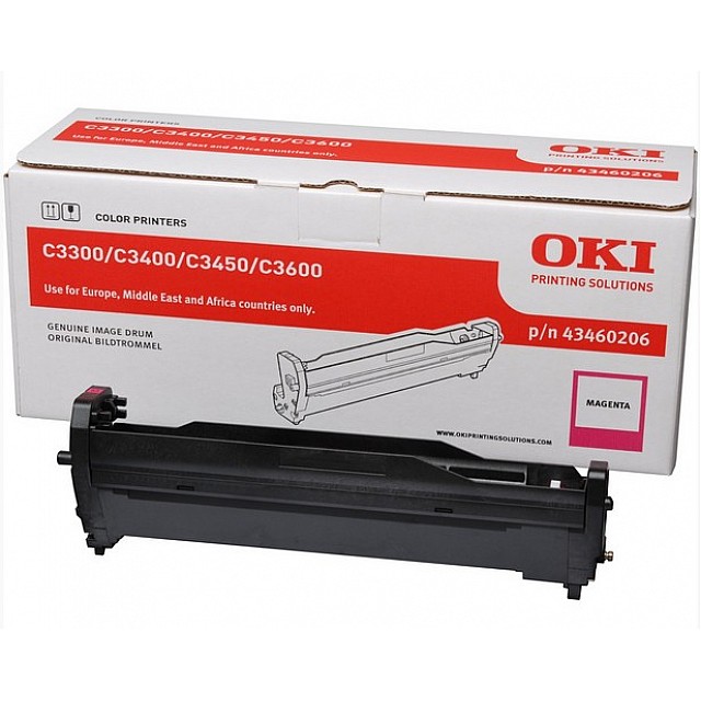 OKI C3300, C3400, C3450, C3600 drum magenta standard capacit