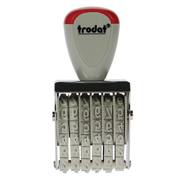 NUMMERSTEMPEL TRODAT 6CIJF.5MM