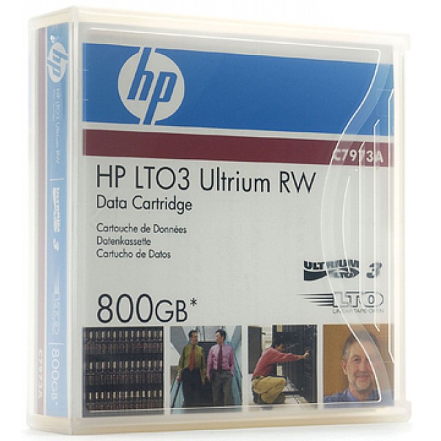 HPE LTO Ultrium 3 data cartridge 400 / 800GB 1-pack RW