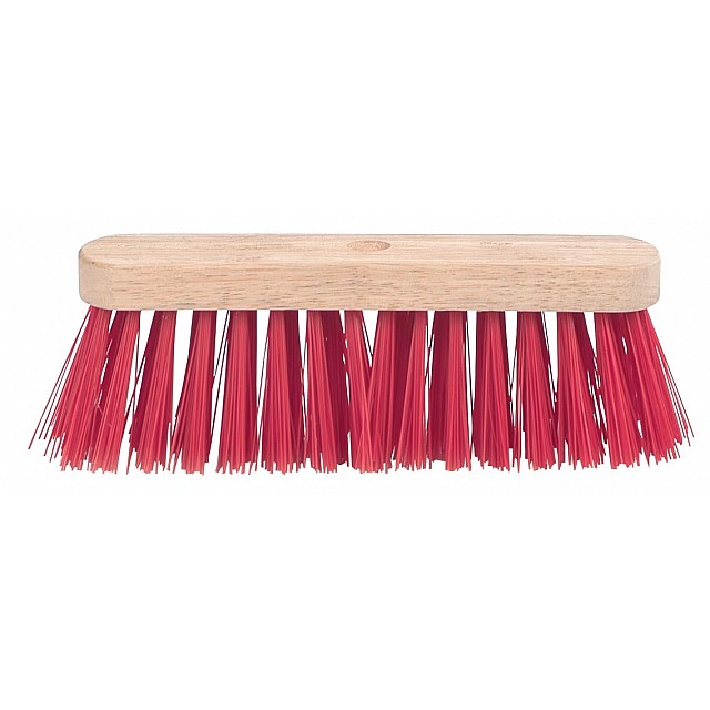 BEZEM HOUT 29CM + PVC HAREN