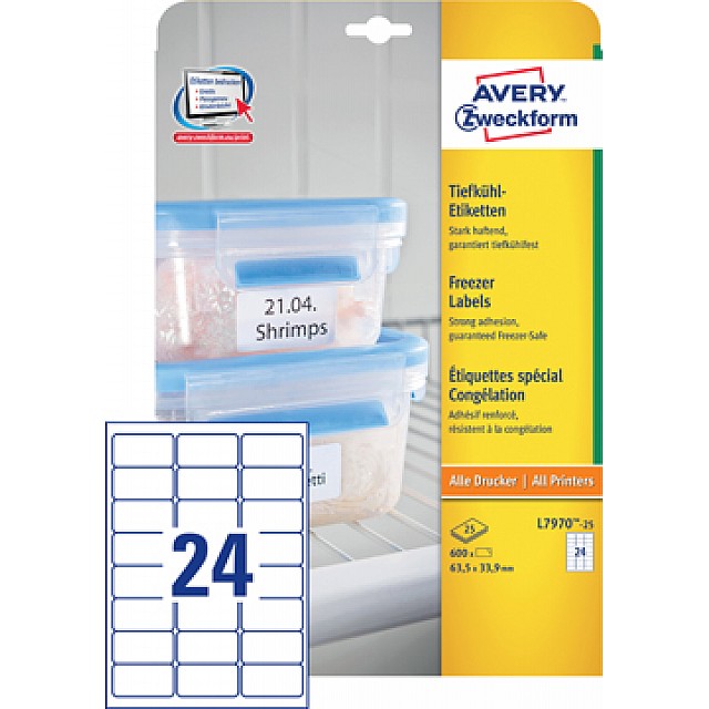 600 DIEPVRIESETIKET 63,5X33,9