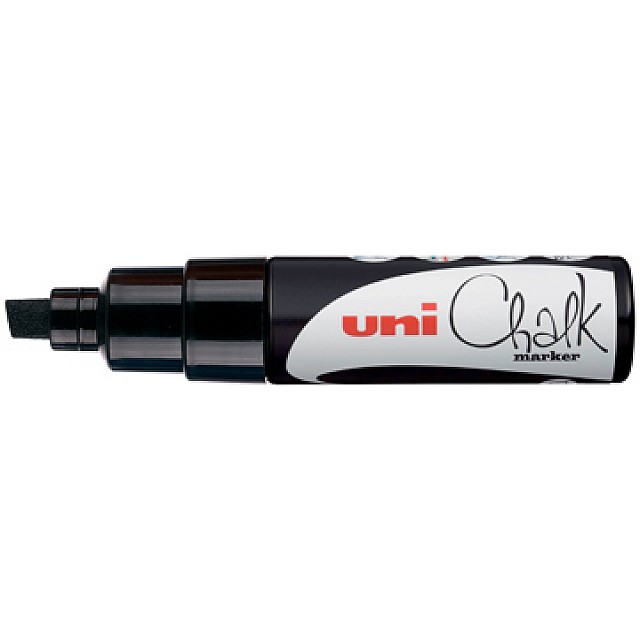 UNI KRIJTMARKER BREED ZWART