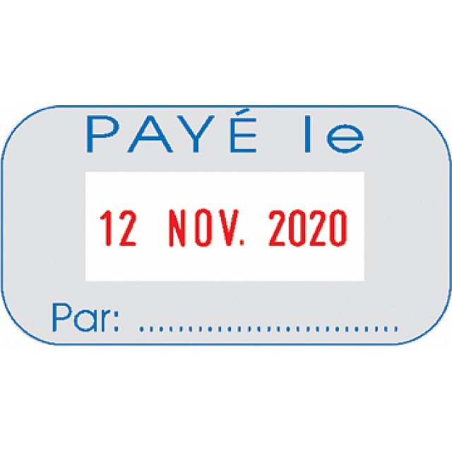 BL DATUMST. MET TEKST PAYE LE