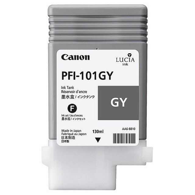 CANON PFI-101GY inktcartridge grijs standard capacity 130ml