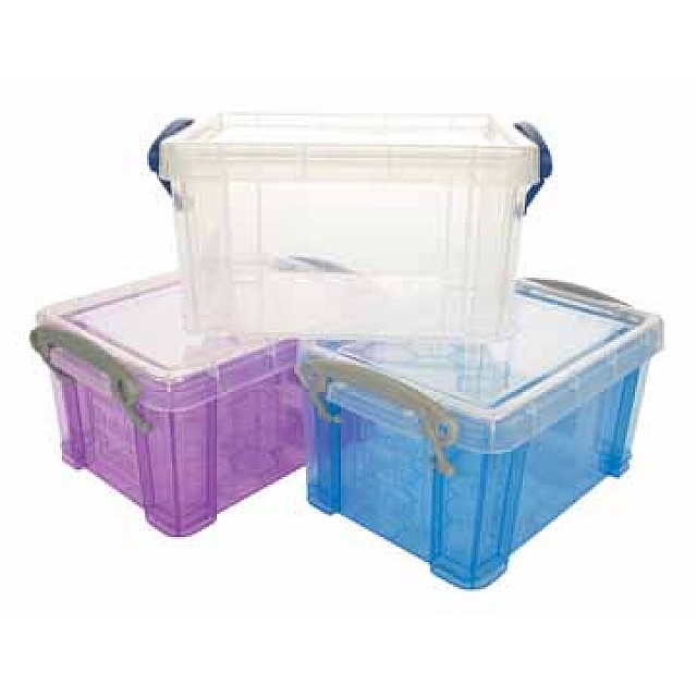 OPBERGDOOS 0,7L BLAUW USEFUL