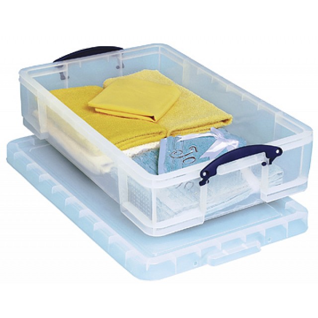 OPBERGDOOS 33L TRANSPARANT