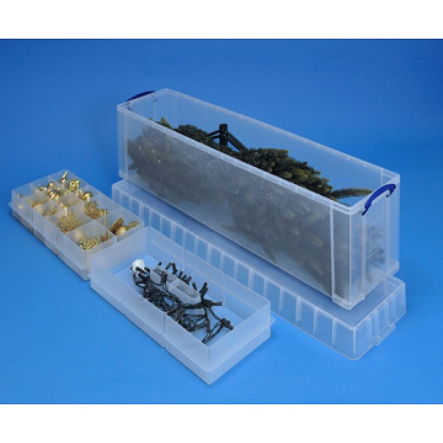 OPBERGDOOS 77L TRANSPARANT