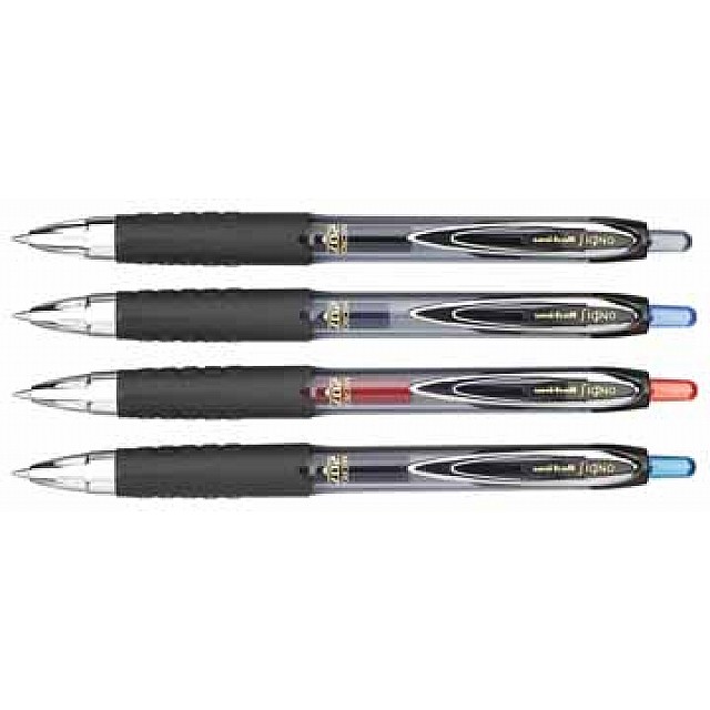 UNIBALL roller SIGNO 207 ZWART 12ST