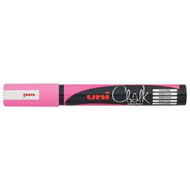 UNI KRIJTMARKER MED ROZE