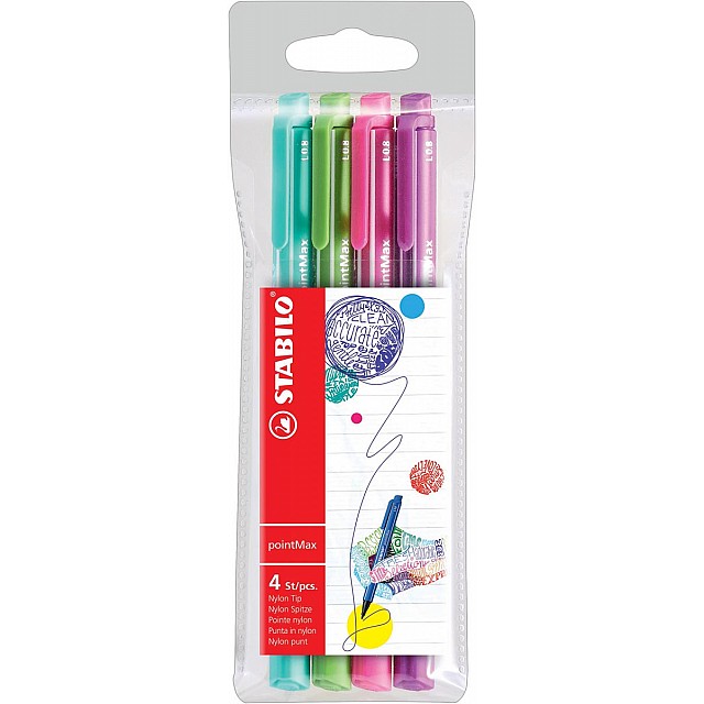 STABILO STIFT POINT MAX FUN 4X