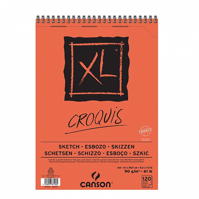 CANSON SCHETSBLOK CROQ A4 90GR XL