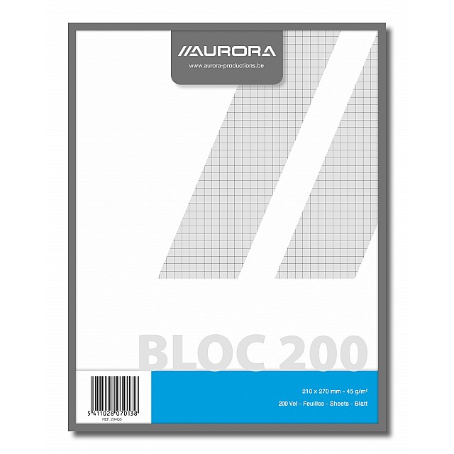 KLADBLOK GERUIT 5MM A4