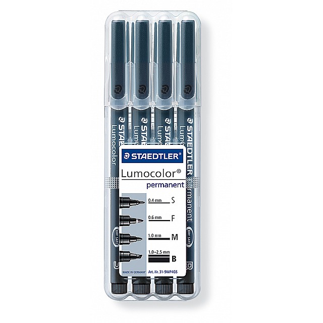 STAEDTLER LUMO S-F-M-B BOX      BL