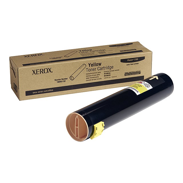 XEROX Phaser 7760 tonercartridge geel standard capacity 25.0