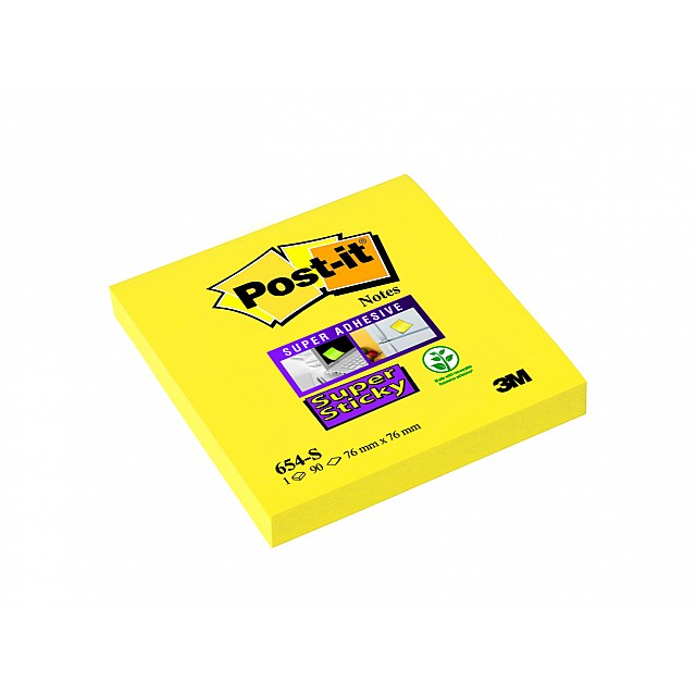 POST-IT NOTES SUPER STICKY 76X76 PST
