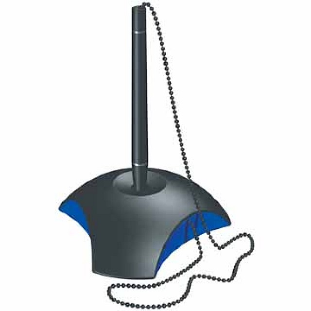 HAN PENNENSTAND+PEN ZW/BL DELT