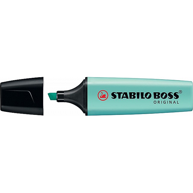 STABILO BOSS 10ST PASTEL TOUCH OF TURKOOIS