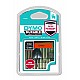 DYMO DURABLE D1 TAPE 12MMX3M ZW/ORANJE