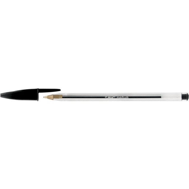 BALPEN BIC ZWART CRISTAL M