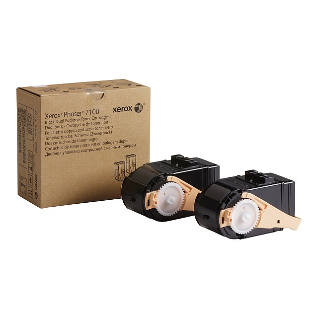 XEROX 7100 toner zwart standard capacity 2x5.000 pagina s 2-