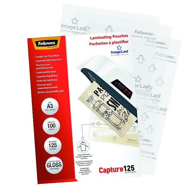 FELLOWES LAMINEERHOES A3 125µ 100st