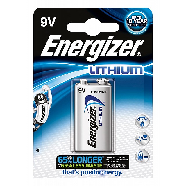 BATTERIJ ULTIMATE LITHIUM 9V