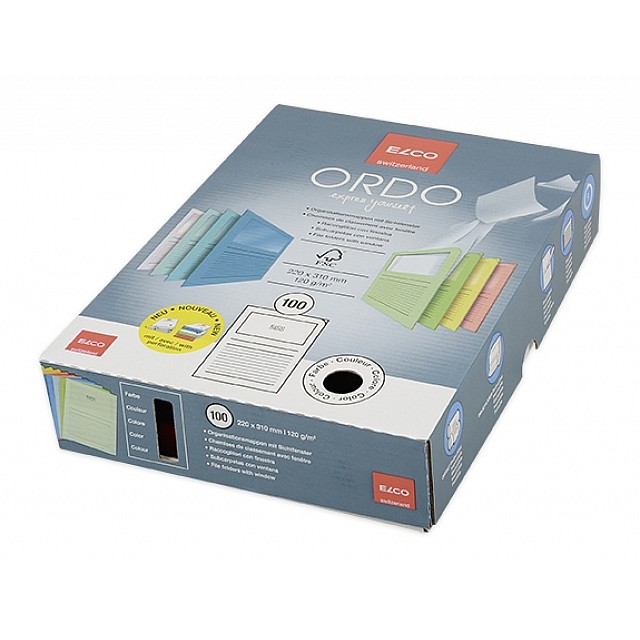 ELCO L-MAP+VENSTER DOOS 100 ASSORTIMENT onbedrukt