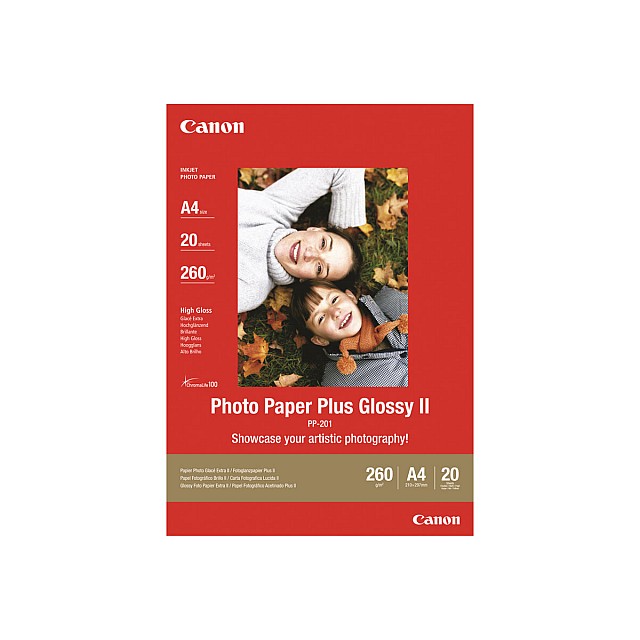 CANON PP-201 plus photo paper inktjet 260g/m2 A4 20 sheets 1