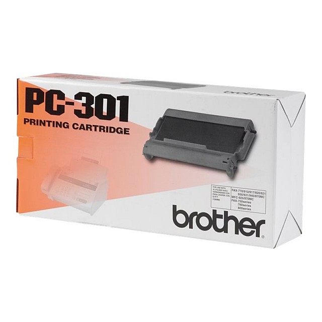 BROTHER PC-301 lintcassette zwart 235 pagina s 1-pack