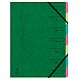 VOORORDNER 7 TABS GROEN