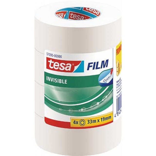 TESAFILM INVISIBLE 33X19 3+1