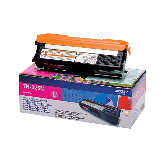 BROTHER TN-325 tonercartridge magenta standard capacity 3.50