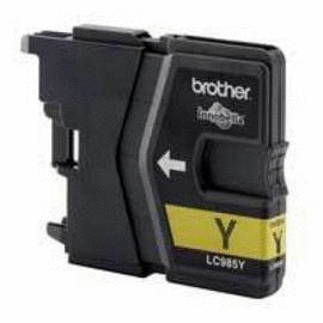 BROTHER LC-985 inktcartridge geel 260 paginas 1-pack blister