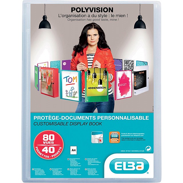 SHOWALBUM POLYVISION 40P TRANS